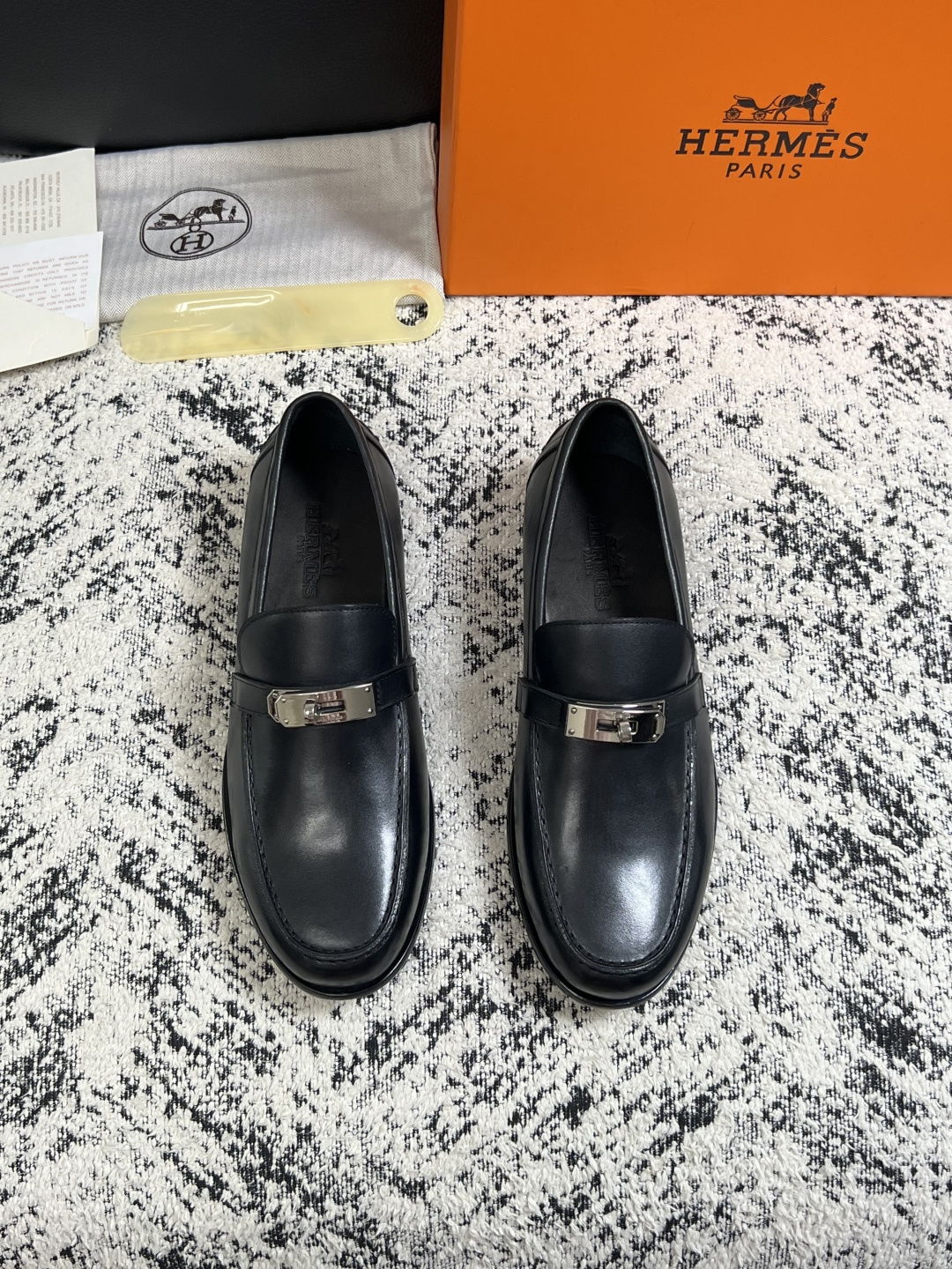 Cheap Hermes Loafers and Drivers For Men in 229910, $195 USD- [IB229910] - Replica Hermes Loafers and Drivers For Men