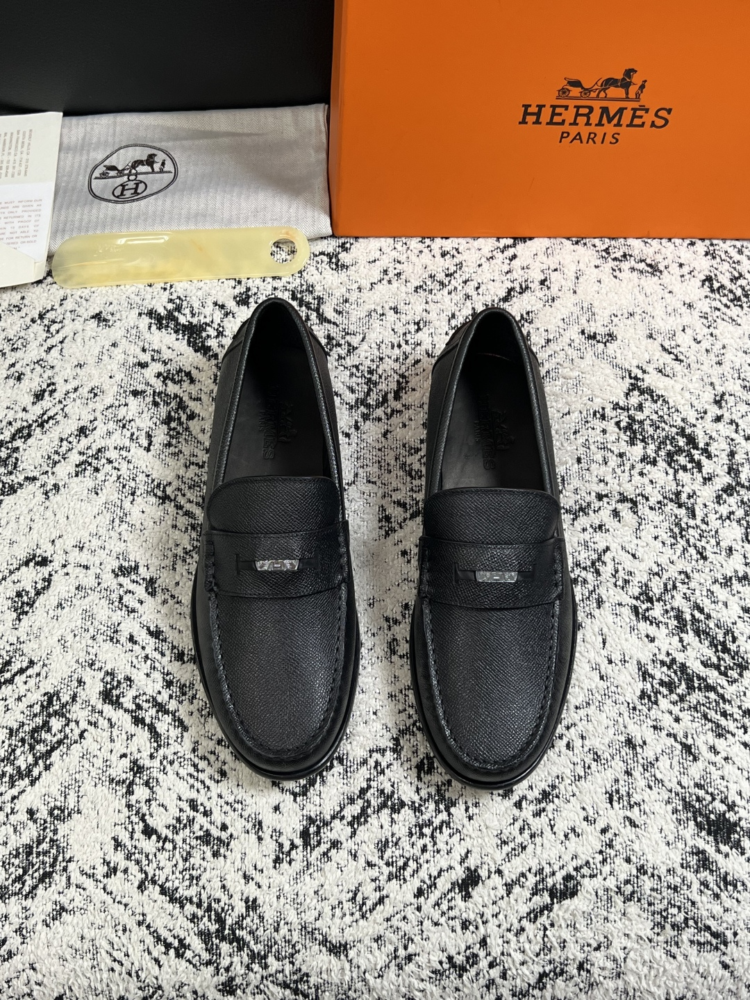 Cheap Hermes Loafers and Drivers For Men in 229911, $195 USD- [IB229911] - Replica Hermes Loafers and Drivers For Men