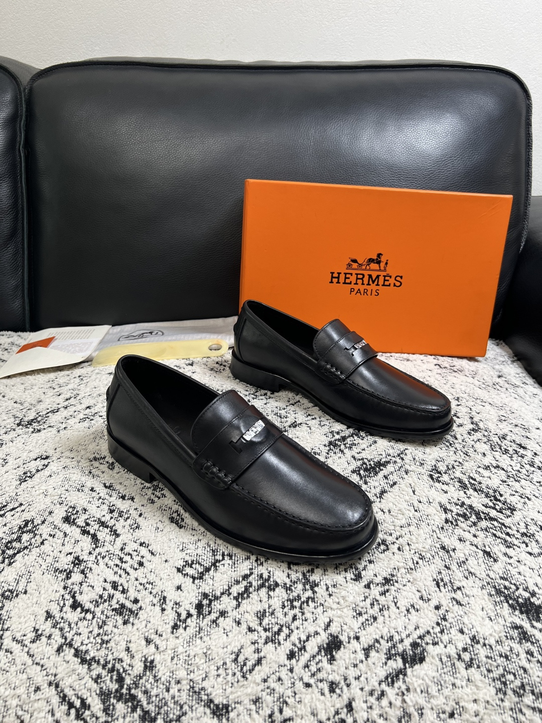 Cheap Hermes Loafers and Drivers For Men in 229912, $195 USD- [IB229912] - Replica Hermes Loafers and Drivers For Men
