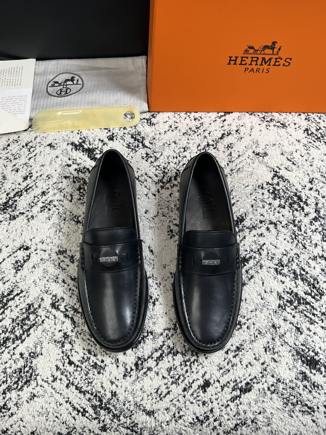 Cheap Hermes Loafers and Drivers For Men in 229912, $195 USD- [IB229912] - Replica Hermes Loafers and Drivers For Men