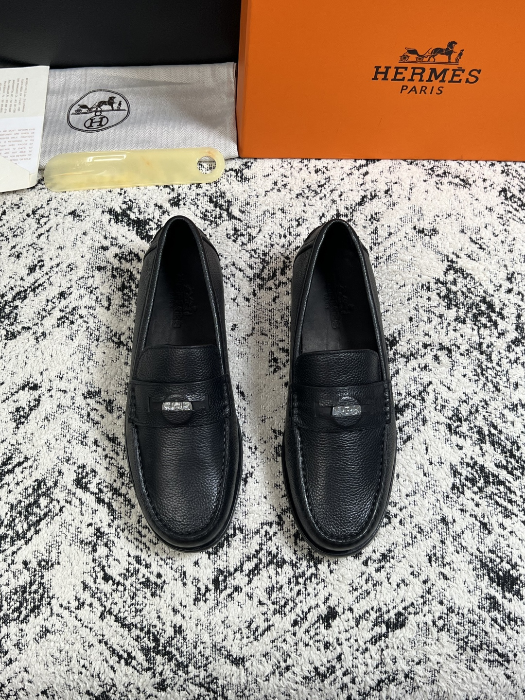 Cheap Hermes Loafers and Drivers For Men in 229913, $195 USD- [IB229913] - Replica Hermes Loafers and Drivers For Men