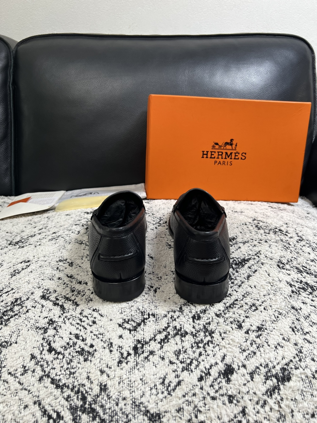 Cheap Hermes Loafers and Drivers For Men in 229913, $195 USD- [IB229913] - Replica Hermes Loafers and Drivers For Men