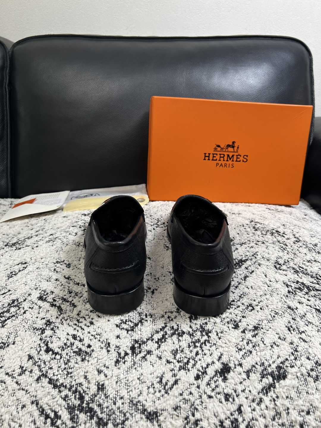 Cheap Hermes Loafers and Drivers For Men in 229914, $195 USD- [IB229914] - Replica Hermes Loafers and Drivers For Men