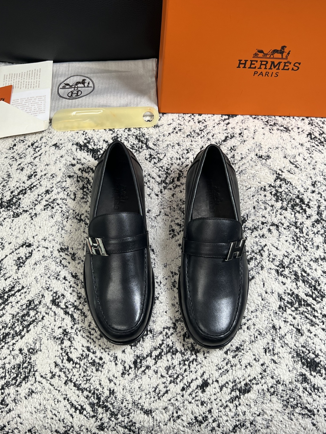Cheap Hermes Loafers and Drivers For Men in 229915, $195 USD- [IB229915] - Replica Hermes Loafers and Drivers For Men
