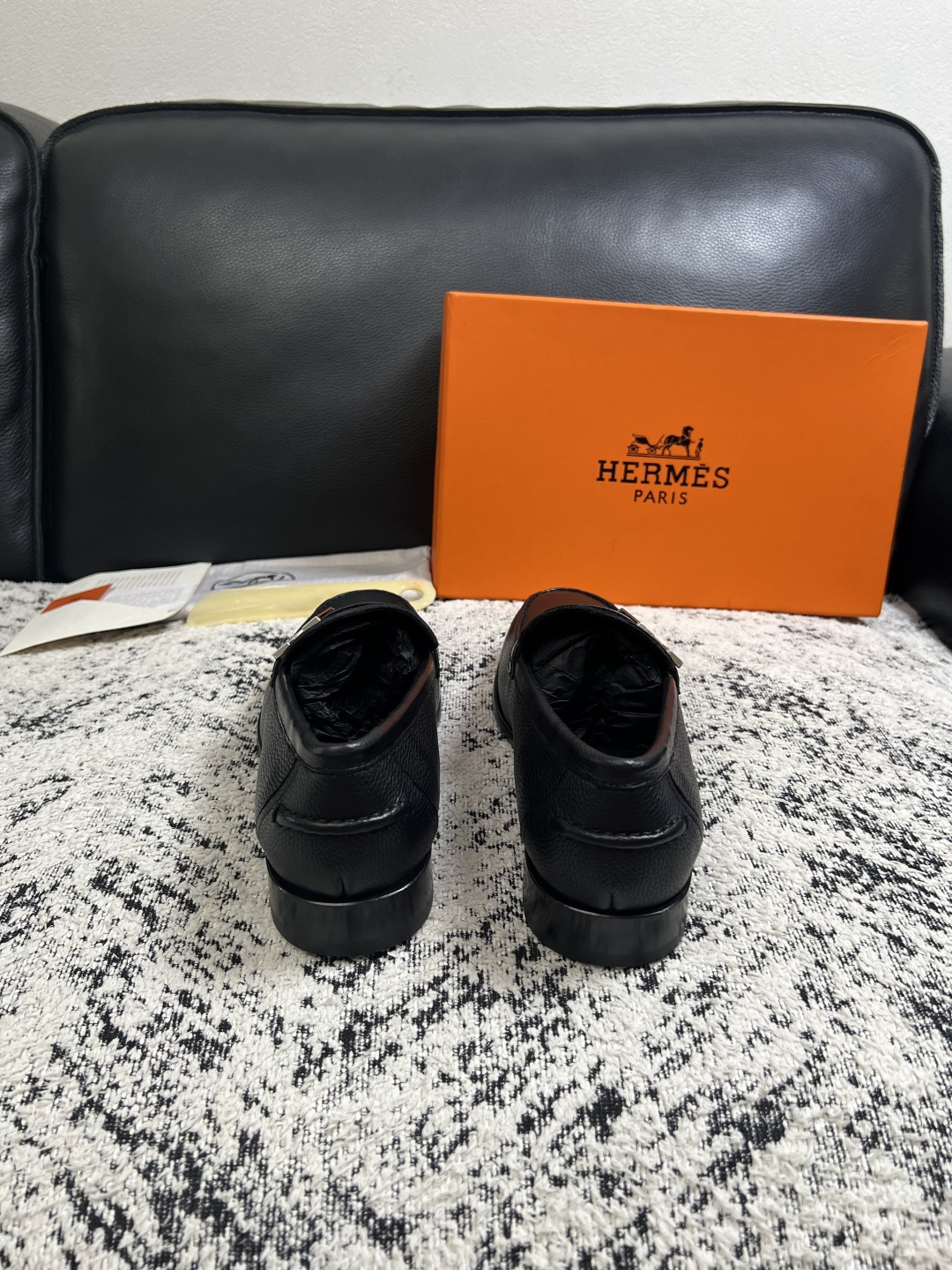 Cheap Hermes Loafers and Drivers For Men in 229916, $195 USD- [IB229916] - Replica Hermes Loafers and Drivers For Men