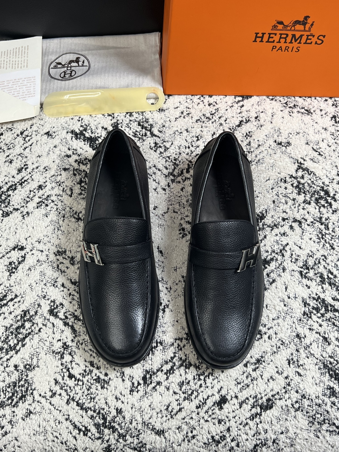 Cheap Hermes Loafers and Drivers For Men in 229916, $195 USD- [IB229916] - Replica Hermes Loafers and Drivers For Men