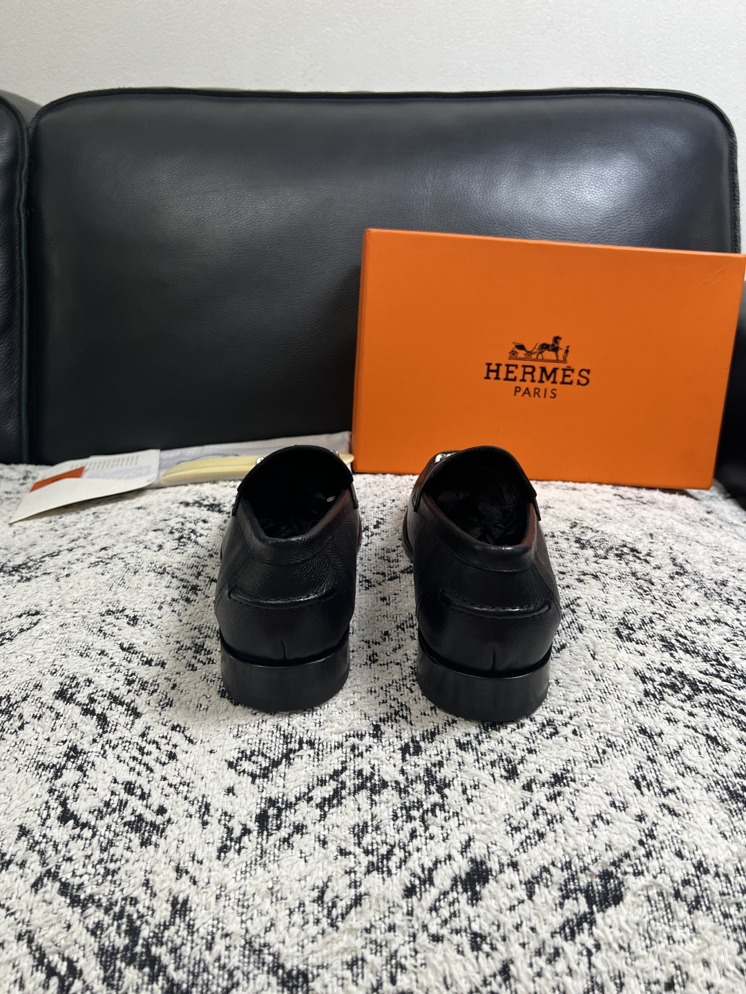 Cheap Hermes Loafers and Drivers For Men in 229917, $195 USD- [IB229917] - Replica Hermes Loafers and Drivers For Men