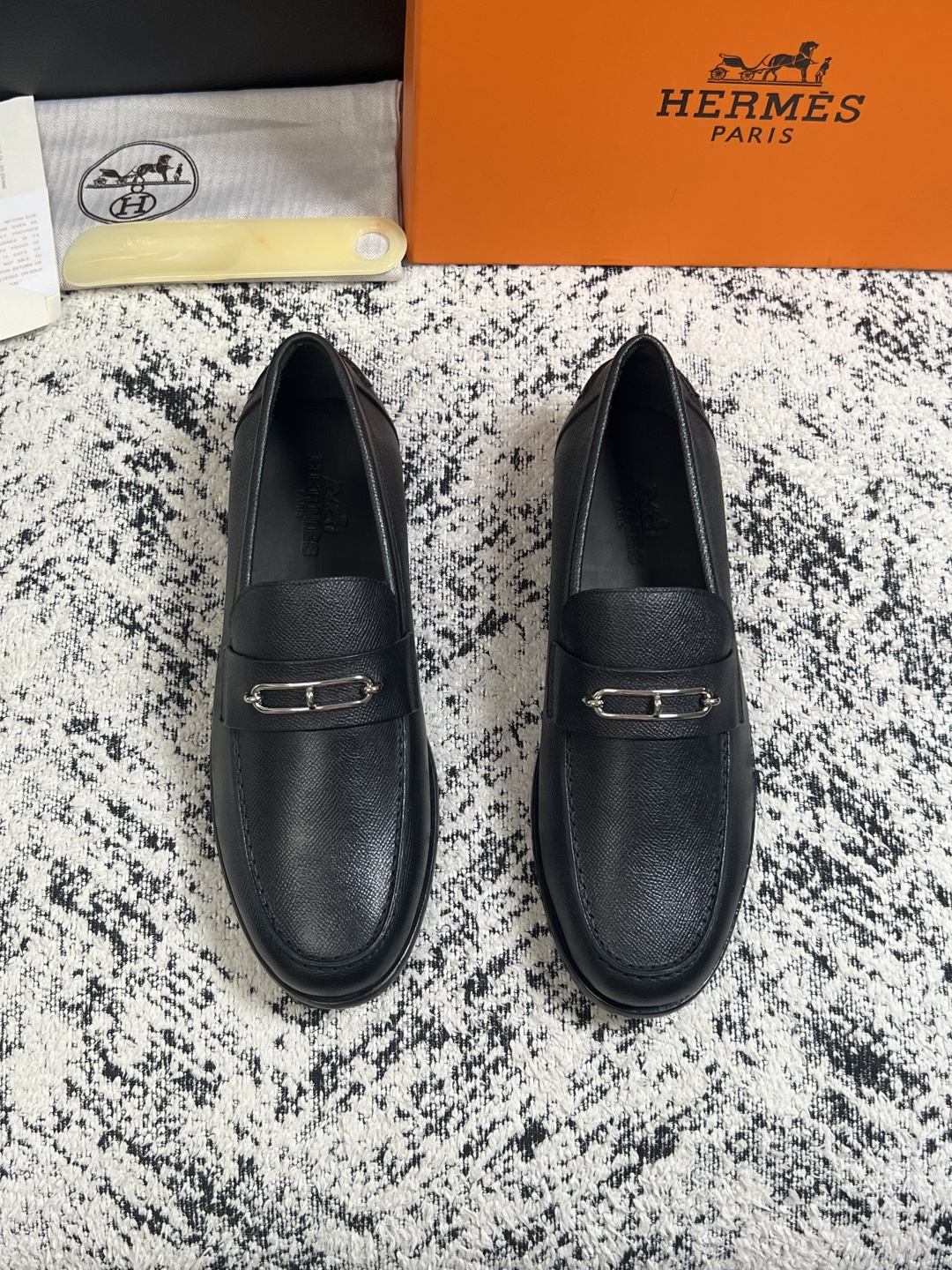Cheap Hermes Loafers and Drivers For Men in 229917, $195 USD- [IB229917] - Replica Hermes Loafers and Drivers For Men