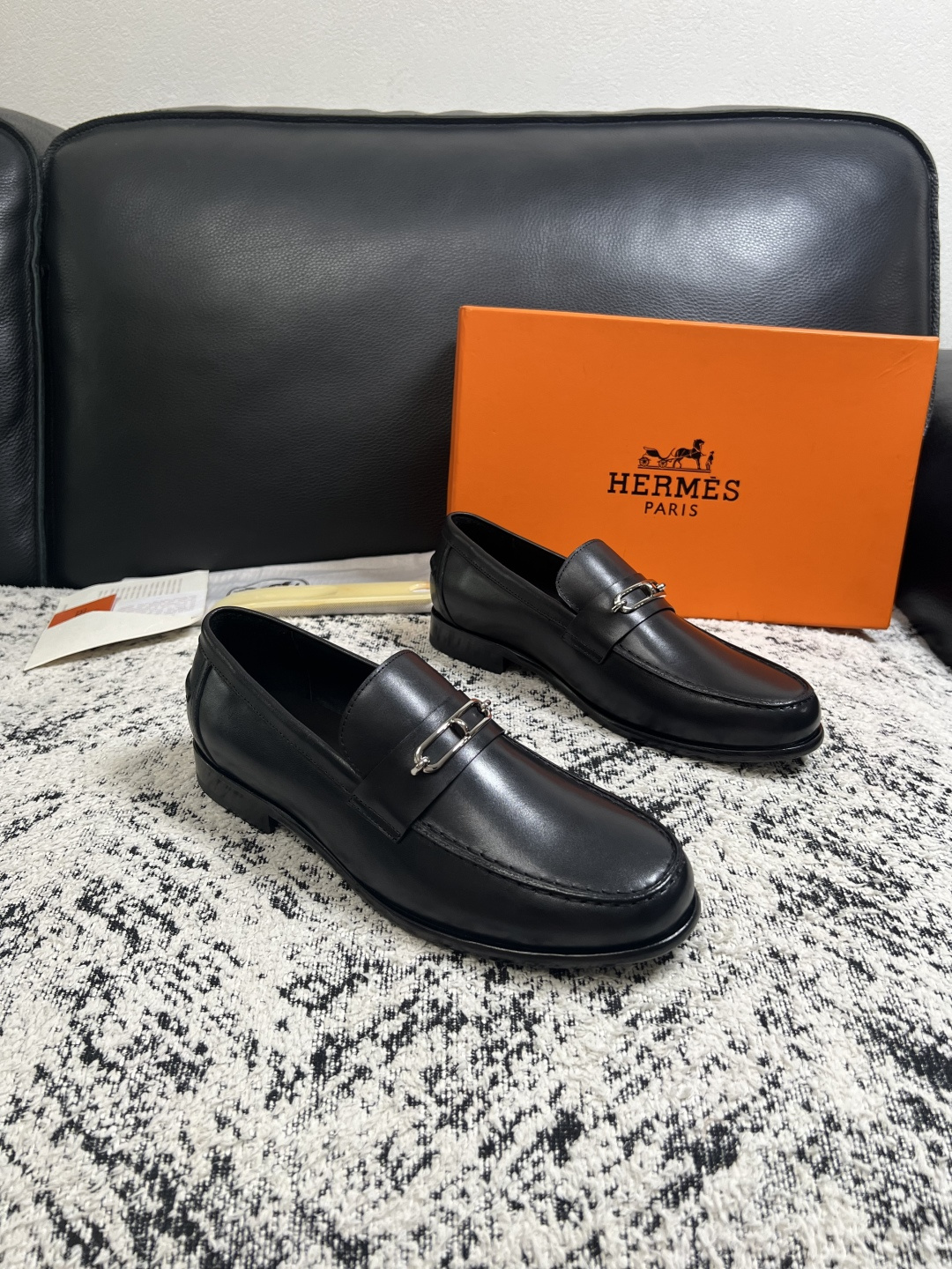 Cheap Hermes Loafers and Drivers For Men in 229918, $195 USD- [IB229918] - Replica Hermes Loafers and Drivers For Men
