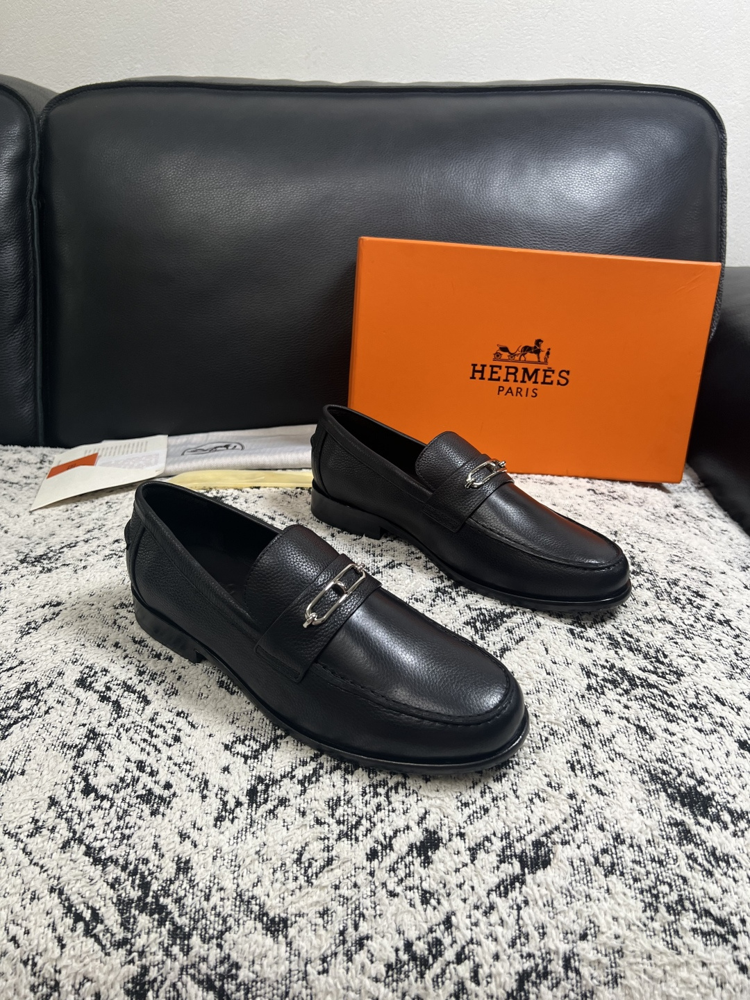 Cheap Hermes Loafers and Drivers For Men in 229919, $195 USD- [IB229919] - Replica Hermes Loafers and Drivers For Men