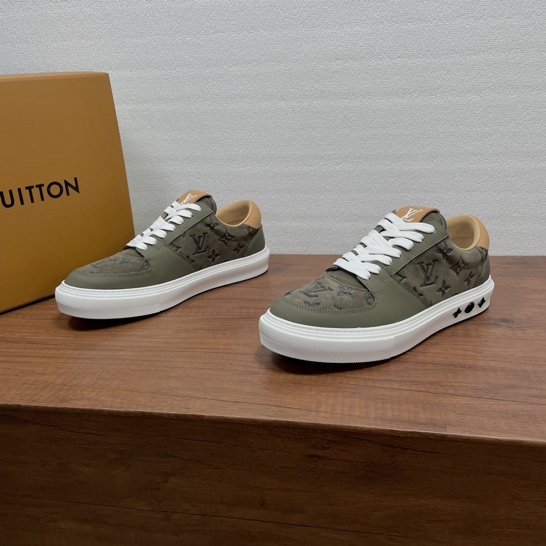 Cheap Louis Vuitton Sneakers For Men in 229987, $155 USD- [IB229987] - Replica Louis Vuitton Sneakers For Men