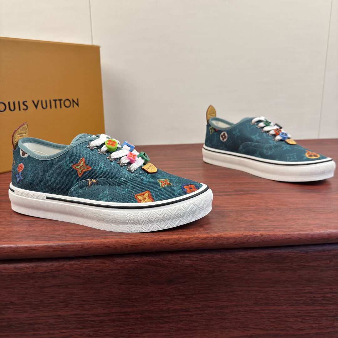 Cheap Louis Vuitton Sneakers For Men in 230001, $140 USD- [IB230001] - Replica Louis Vuitton Sneakers For Men