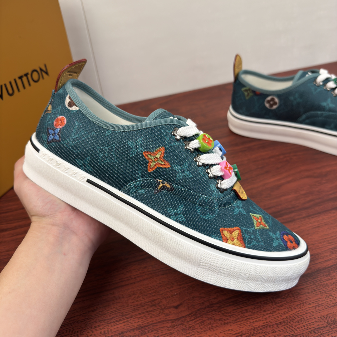 Cheap Louis Vuitton Sneakers For Men in 230001, $140 USD- [IB230001] - Replica Louis Vuitton Sneakers For Men