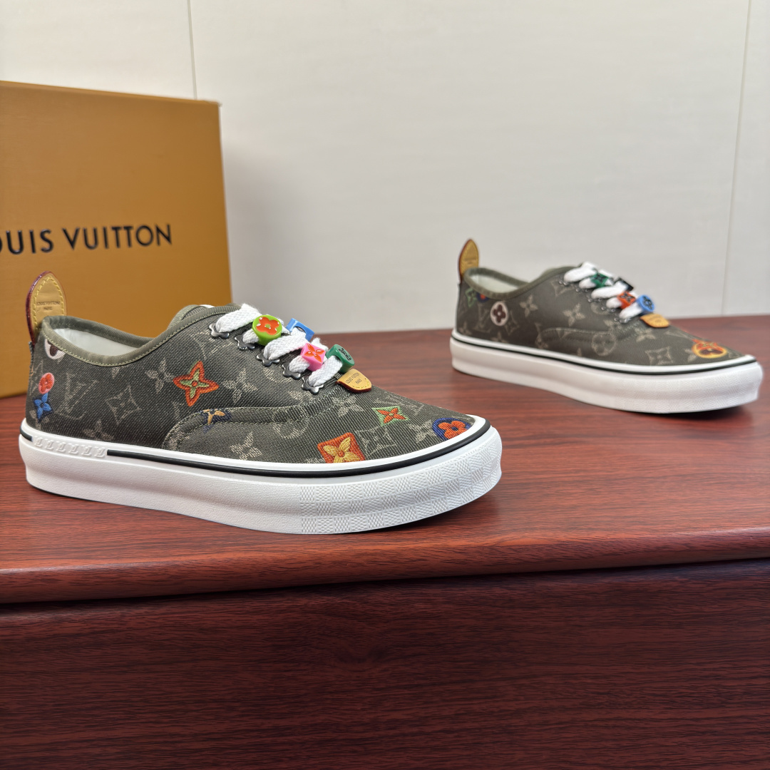 Cheap Louis Vuitton Sneakers For Men in 230002, $140 USD- [IB230002] - Replica Louis Vuitton Sneakers For Men