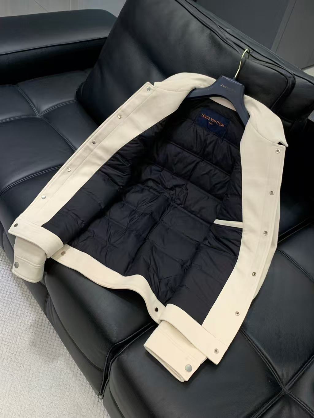 Cheap Louis Vuitton Thick Jackets For Men in 230281, $180 USD- [IB230281] - Replica Louis Vuitton Thick Jackets For Men