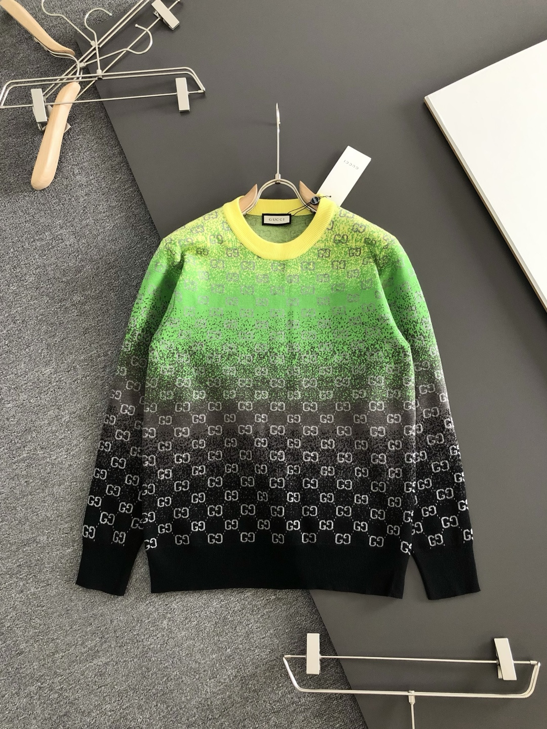 Cheap Gucci Sweaters for Men in 230286, $70 USD- [IB230286] - Replica Gucci Sweaters for Men