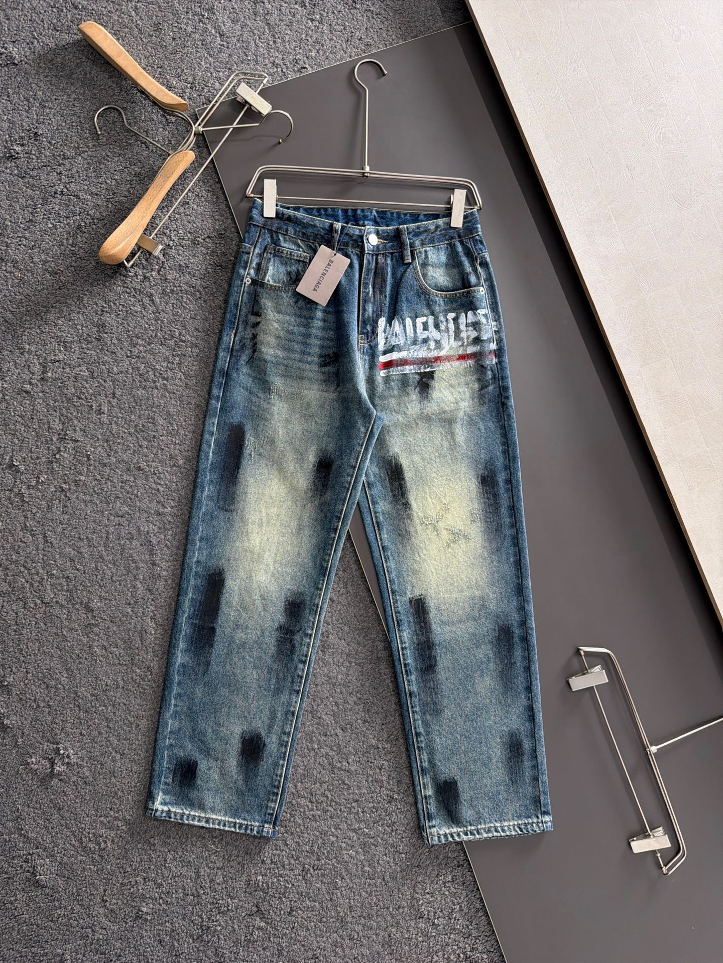 Cheap balenciaga Jeans in 230298, $80 USD- [IB230298] - Replica balenciaga Jeans