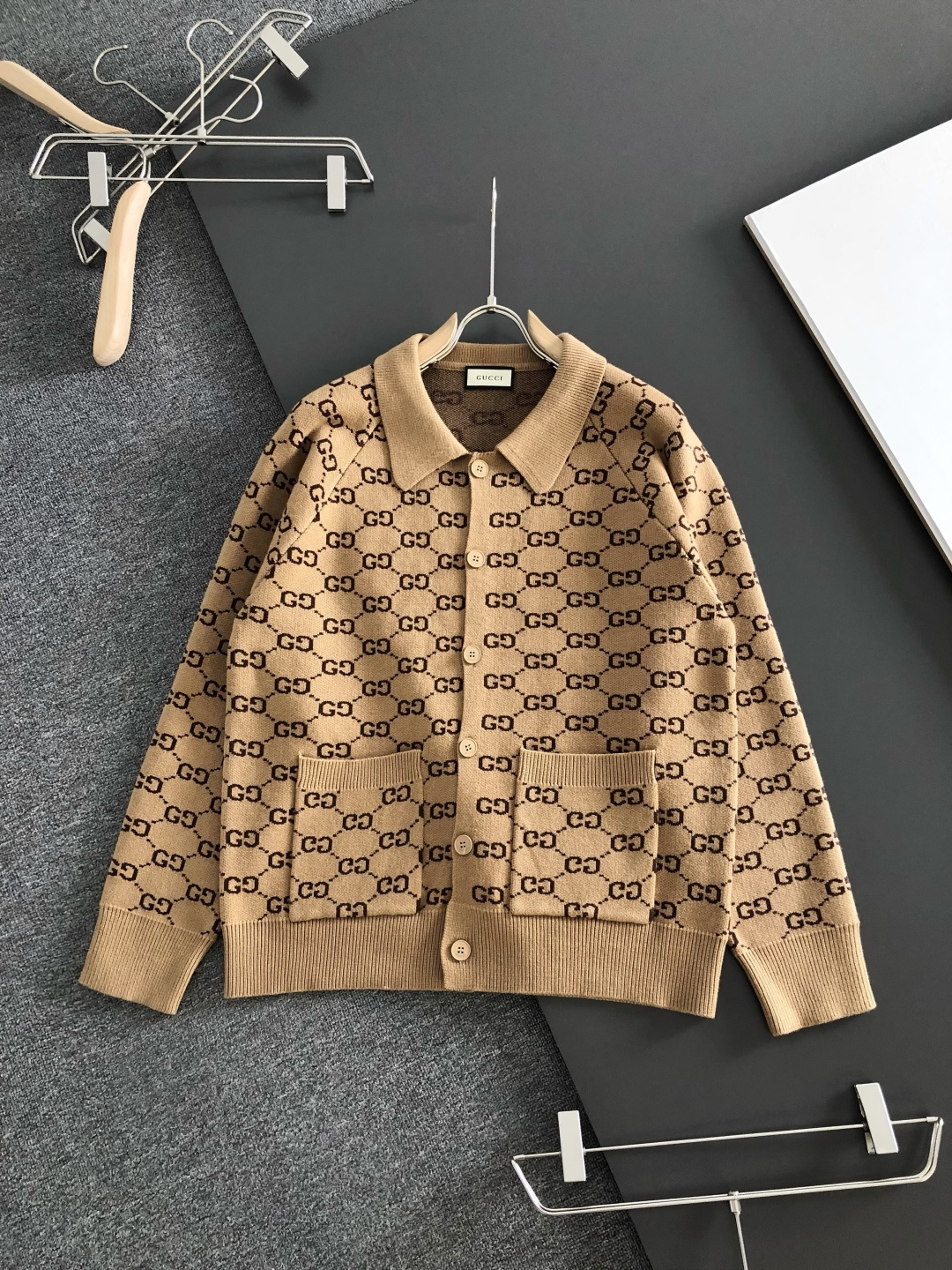 Cheap Gucci Sweaters for Men in 230313, $125 USD- [IB230313] - Replica Gucci Sweaters for Men