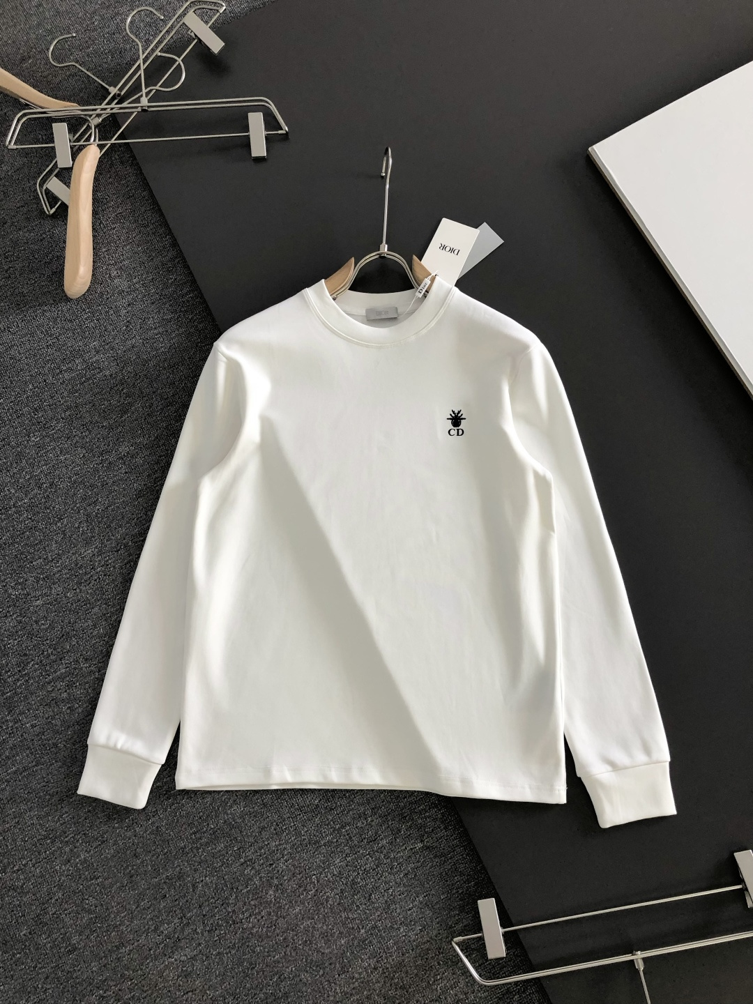 Cheap Dior Long-Sleeved T-Shirts in 230317, $65 USD- [IB230317] - Replica Dior Long-Sleeved T-Shirts