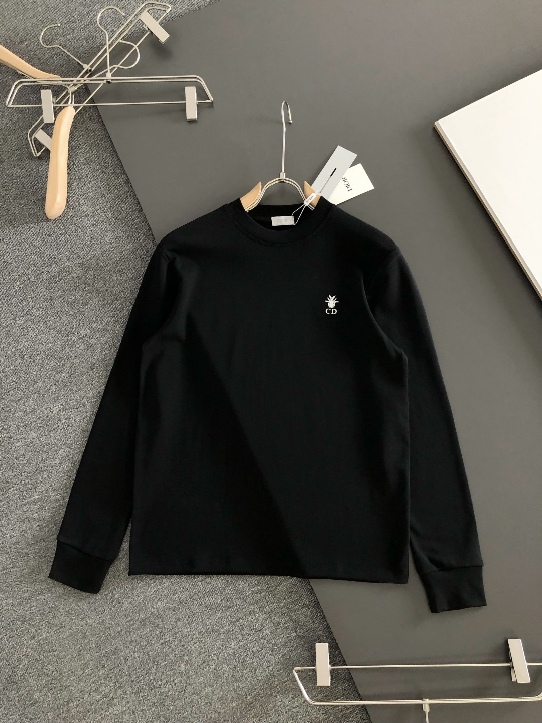 Cheap Dior Long-Sleeved T-Shirts in 230318, $65 USD- [IB230318] - Replica Dior Long-Sleeved T-Shirts