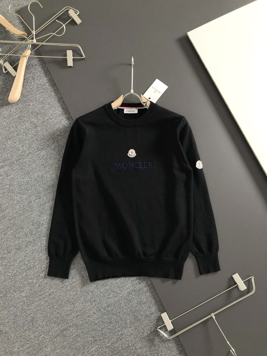 Cheap MONCL Sweaters for Men in 230324, $70 USD- [IB230324] - Replica MONCL Sweaters for Men