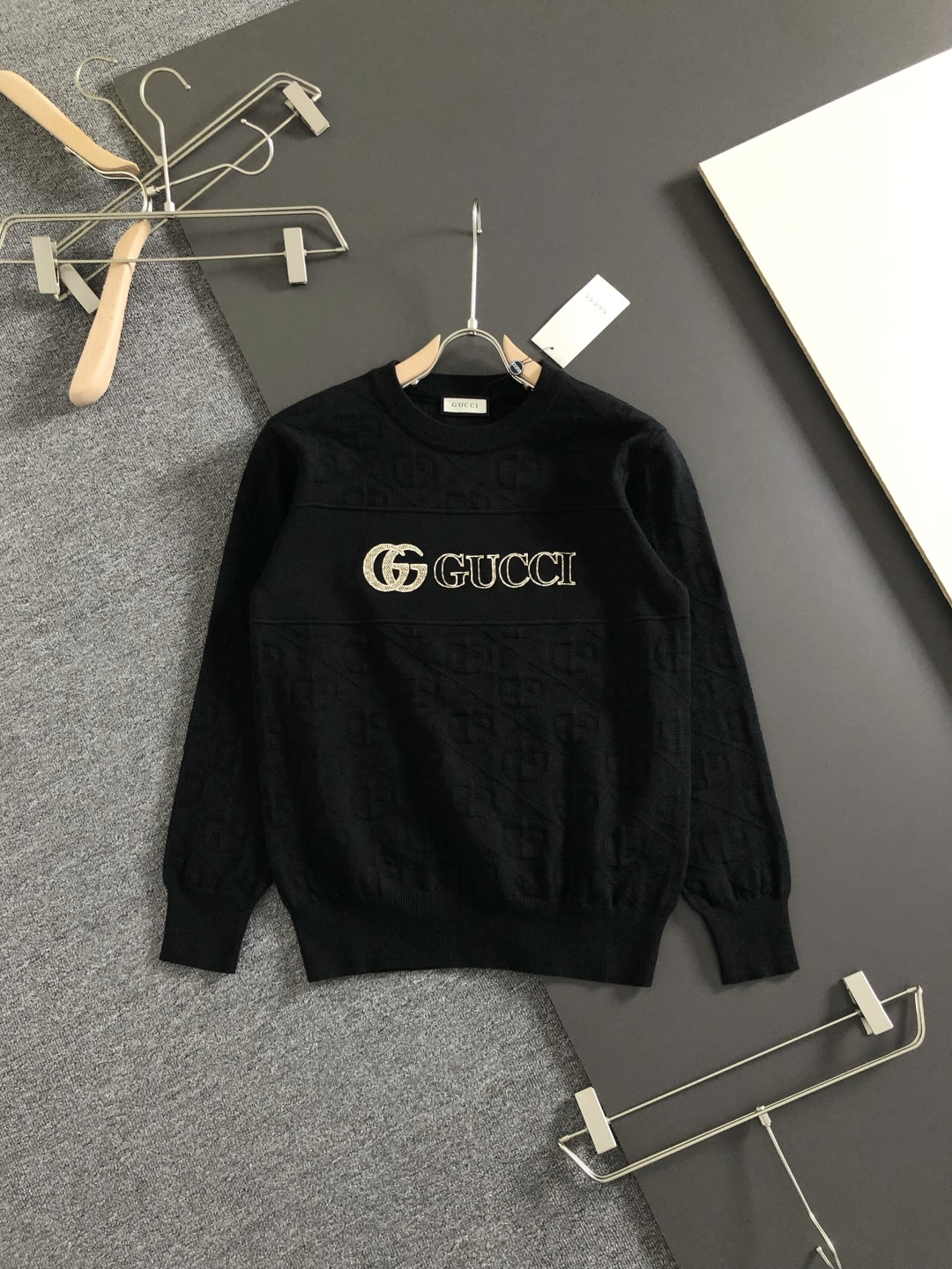 Cheap Gucci Sweaters for Men in 230326, $70 USD- [IB230326] - Replica Gucci Sweaters for Men