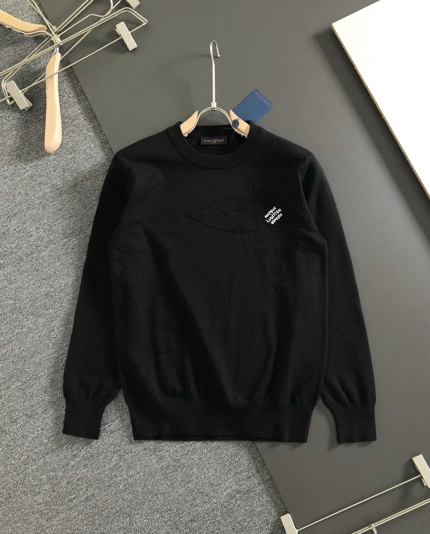 Cheap Louis Vuitton  Sweaters for Men in 230381, $70 USD- [IB230381] - Replica Louis Vuitton  Sweaters for Men