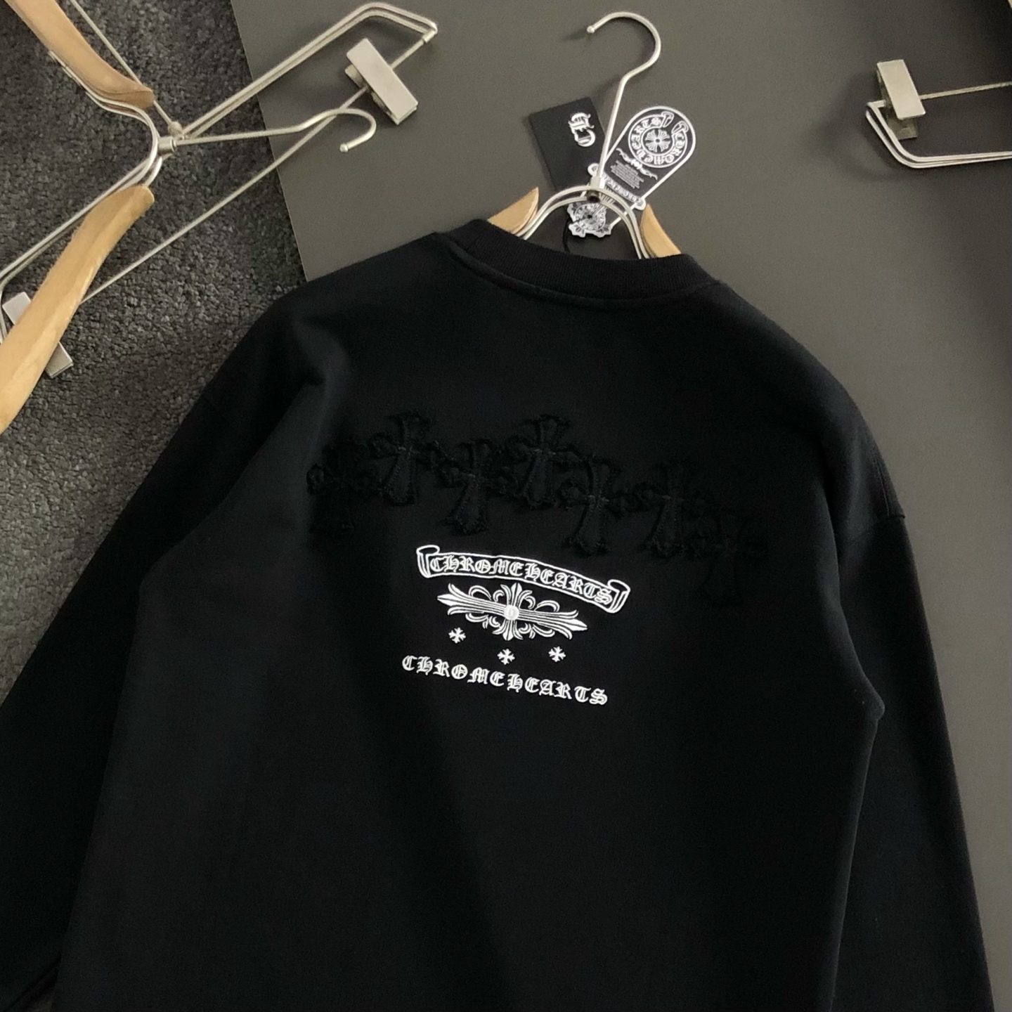 Cheap Chrome hearts Hoody in 230404, $60 USD- [IB230404] - Replica Chrome hearts Hoody