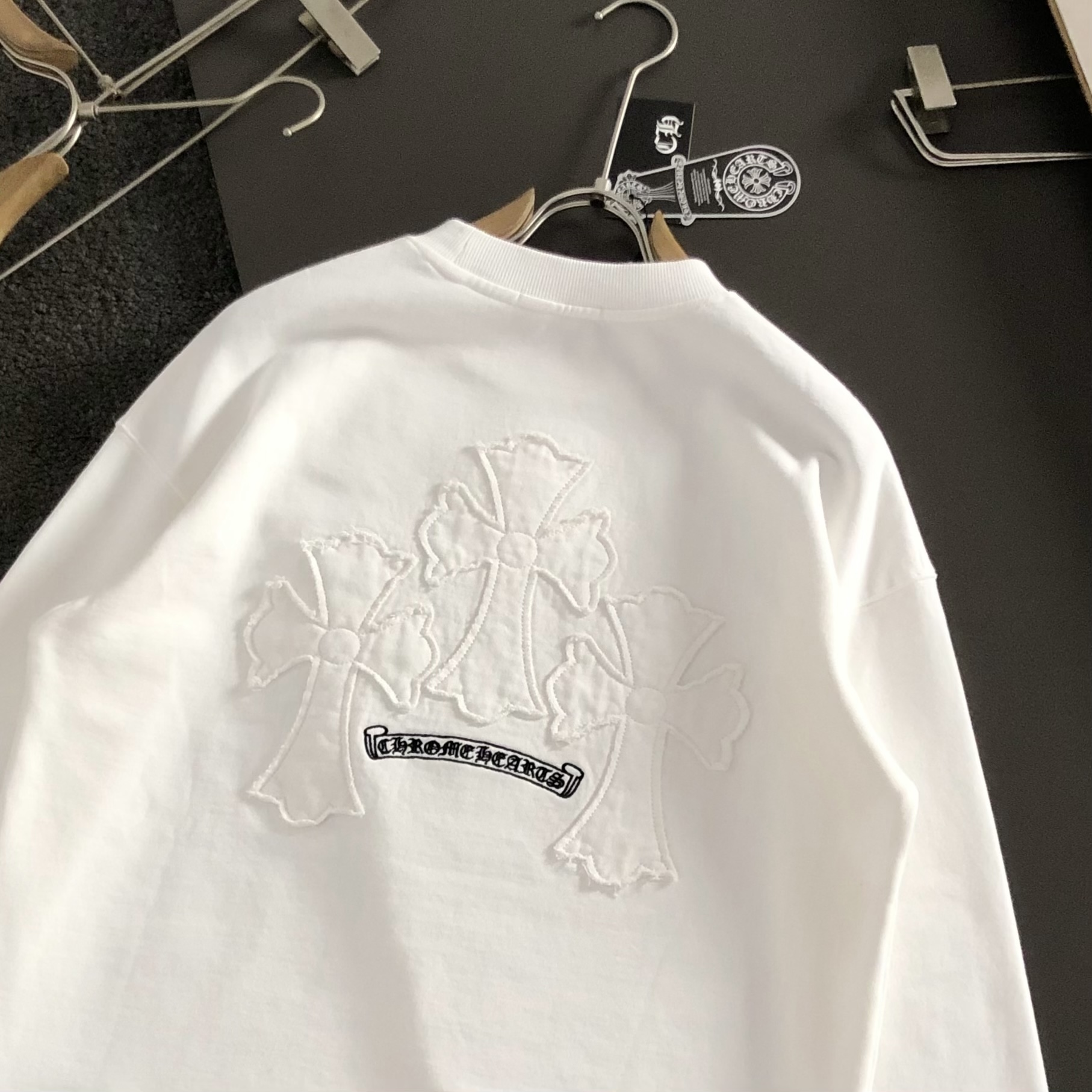Cheap Chrome hearts Hoody in 230407, $60 USD- [IB230407] - Replica Chrome hearts Hoody