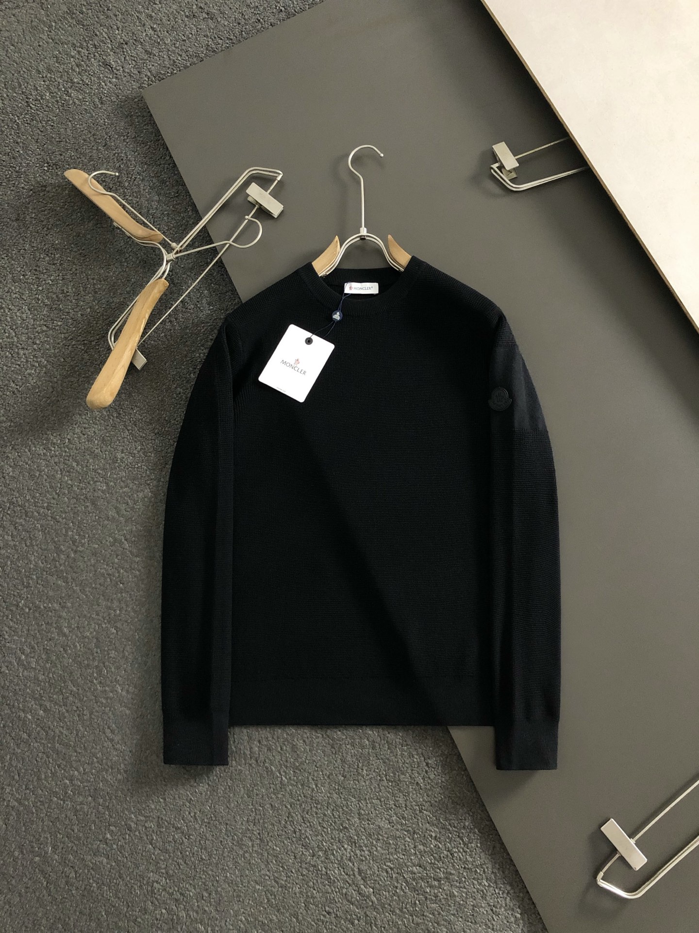 Cheap MONCL Sweaters for Men in 230408, $60 USD- [IB230408] - Replica MONCL Sweaters for Men