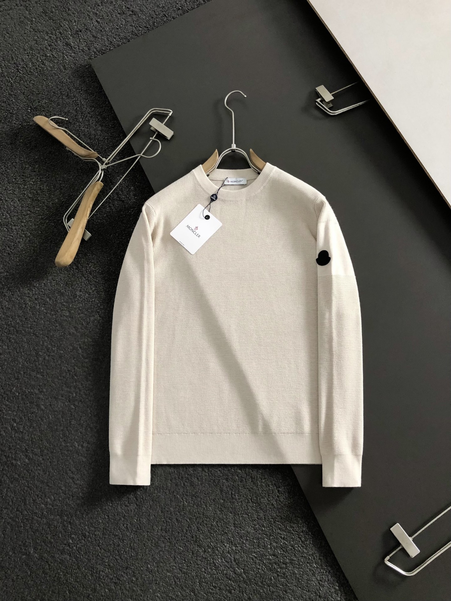 Cheap MONCL Sweaters for Men in 230409, $60 USD- [IB230409] - Replica MONCL Sweaters for Men
