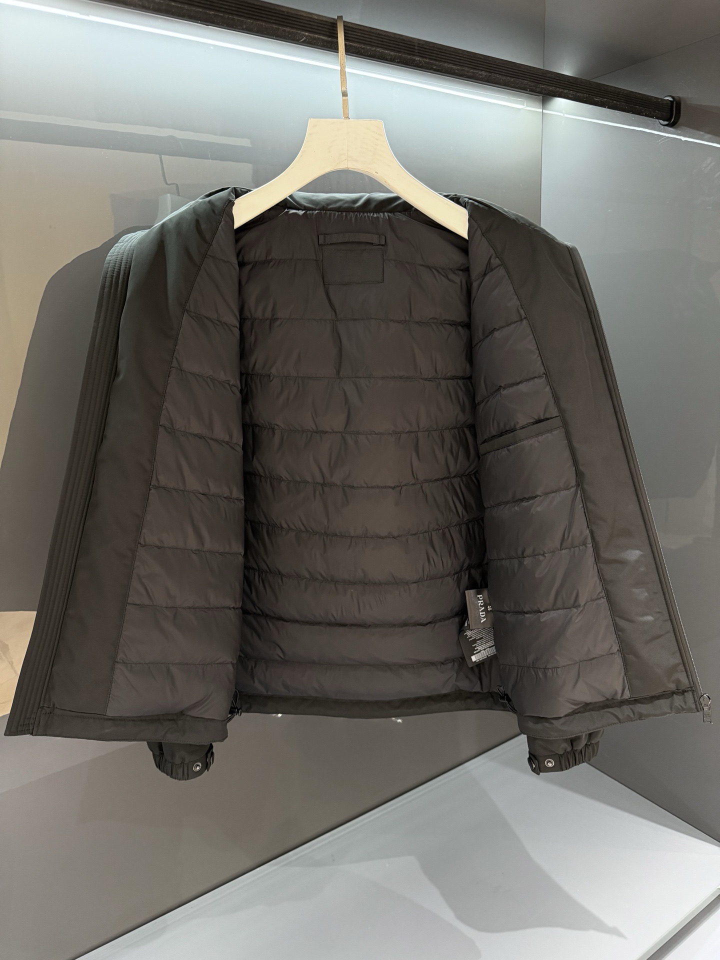 Cheap Prada Down Coats in 230426, $175 USD- [IB230426] - Replica Prada Down Coats