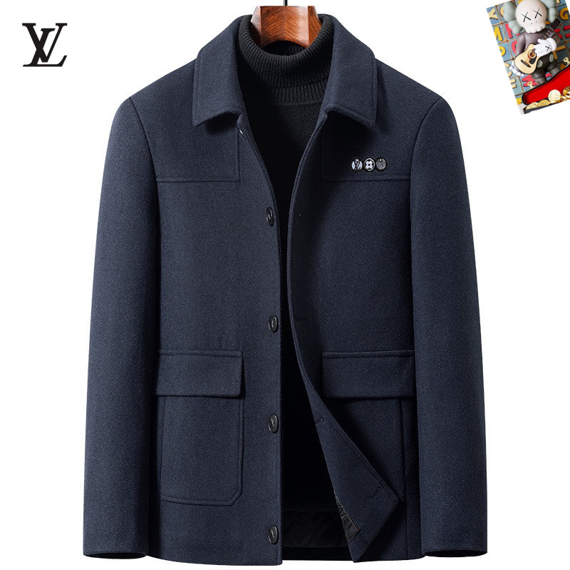 Cheap Louis Vuitton Thick Jackets For Men in 230499, $95 USD- [IB230499] - Replica Louis Vuitton Thick Jackets For Men