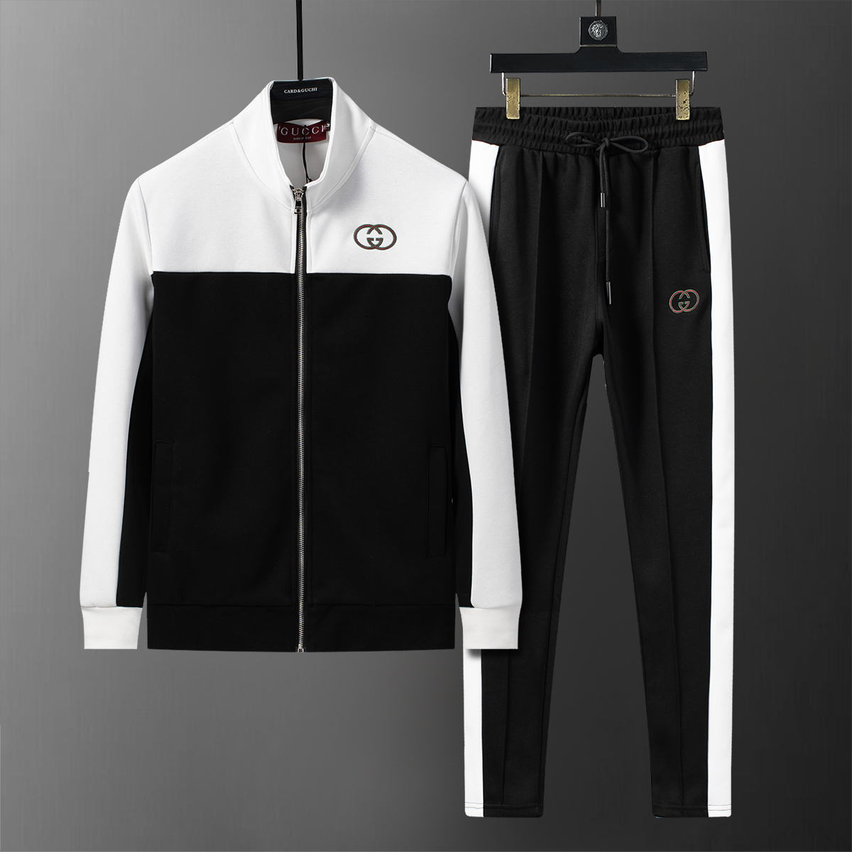 Cheap Gucci Tracksuits for Men in 230505, $80 USD- [IB230505] - Replica Gucci Tracksuits for Men