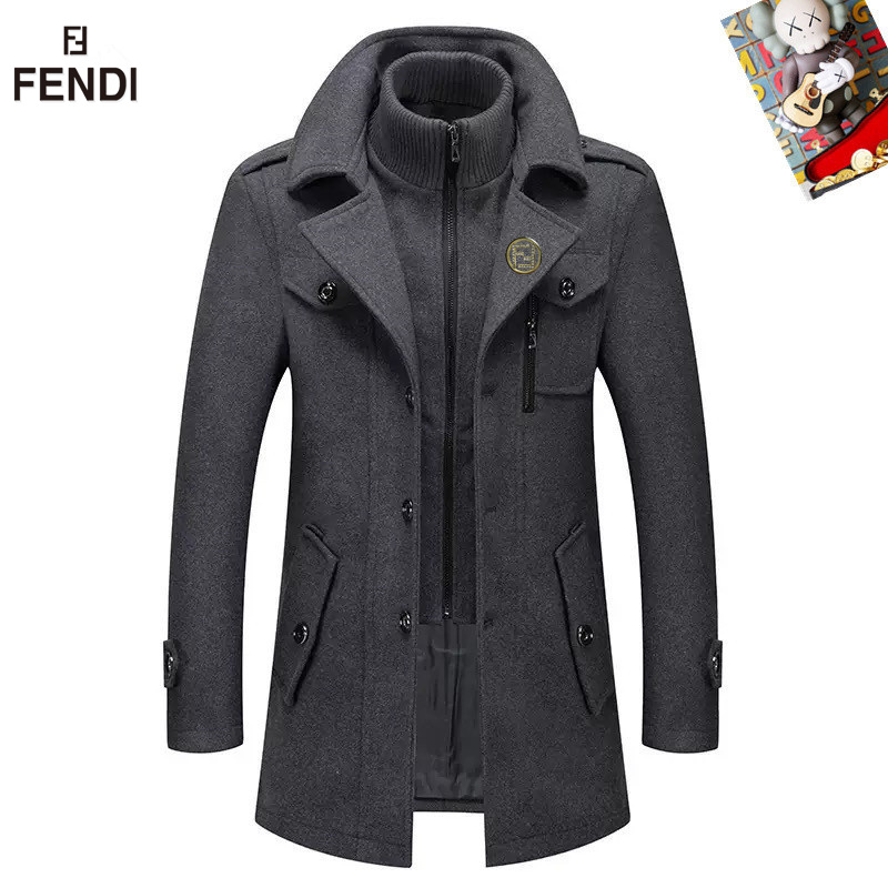 Cheap Fendi Down Coats For Men in 230506, $95 USD- [IB230506] - Replica Fendi Down Coats For Men