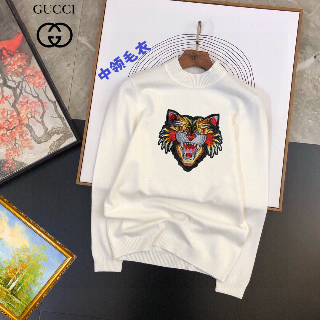 Cheap Gucci Sweaters for Men in 230532, $45 USD- [IB230532] - Replica Gucci Sweaters for Men