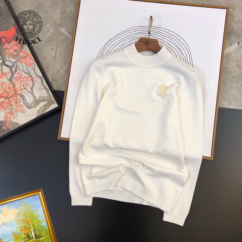Cheap Versace Sweaters for Men in 230542, $45 USD- [IB230542] - Replica Versace Sweaters for Men