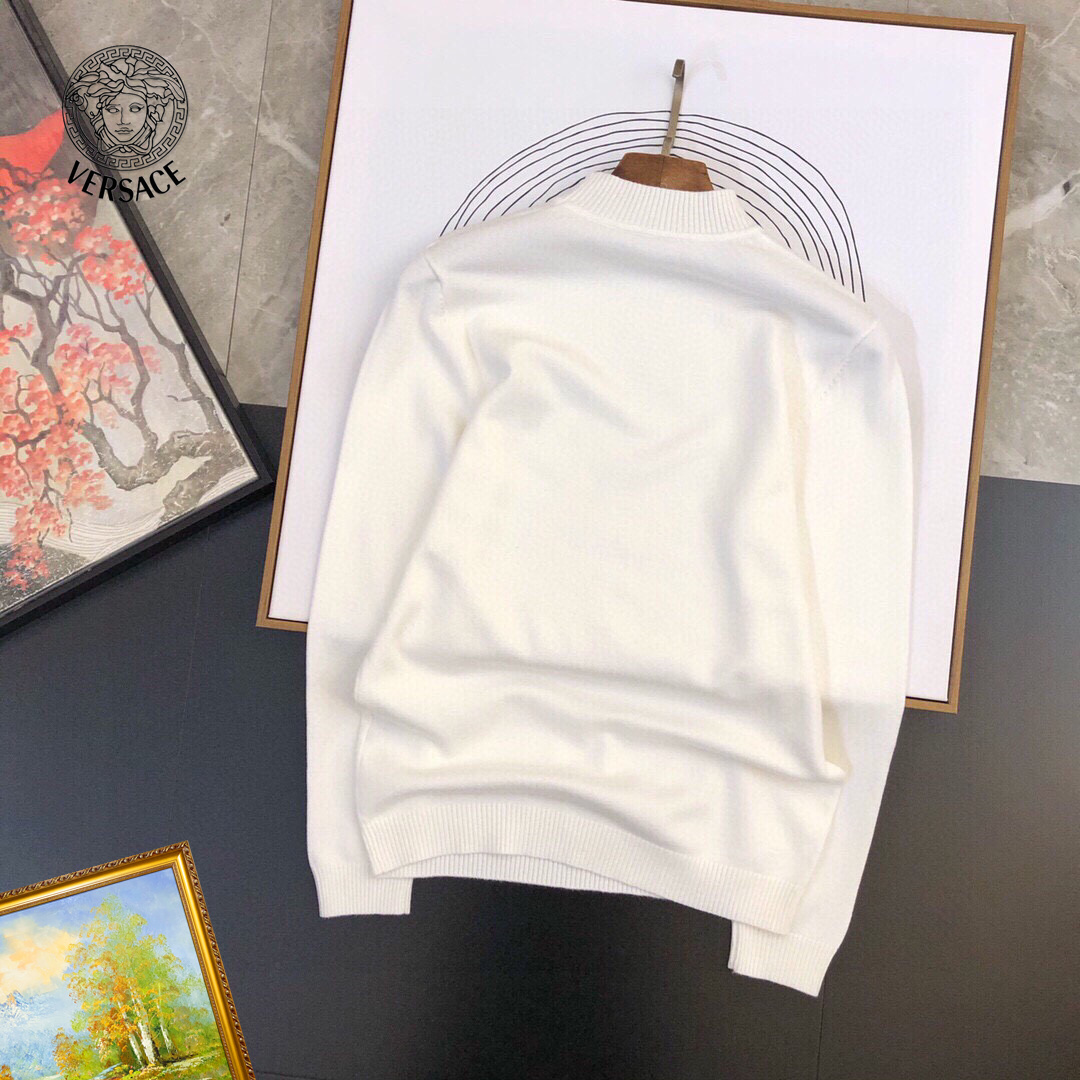 Cheap Versace Sweaters for Men in 230542, $45 USD- [IB230542] - Replica Versace Sweaters for Men