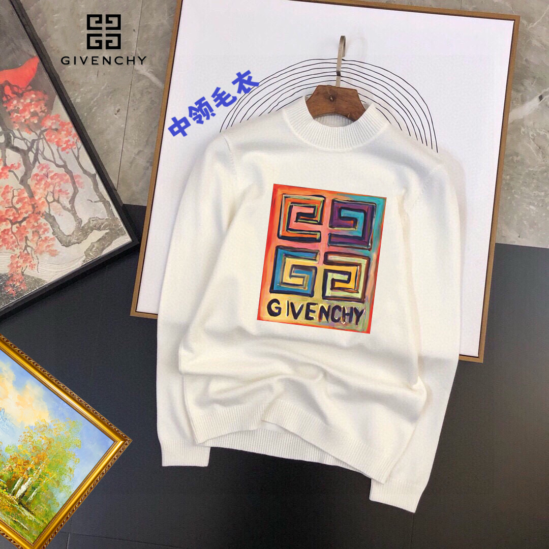 Cheap Givenchy Sweaters for Men in 230558, $45 USD- [IB230558] - Replica Givenchy Sweaters for Men