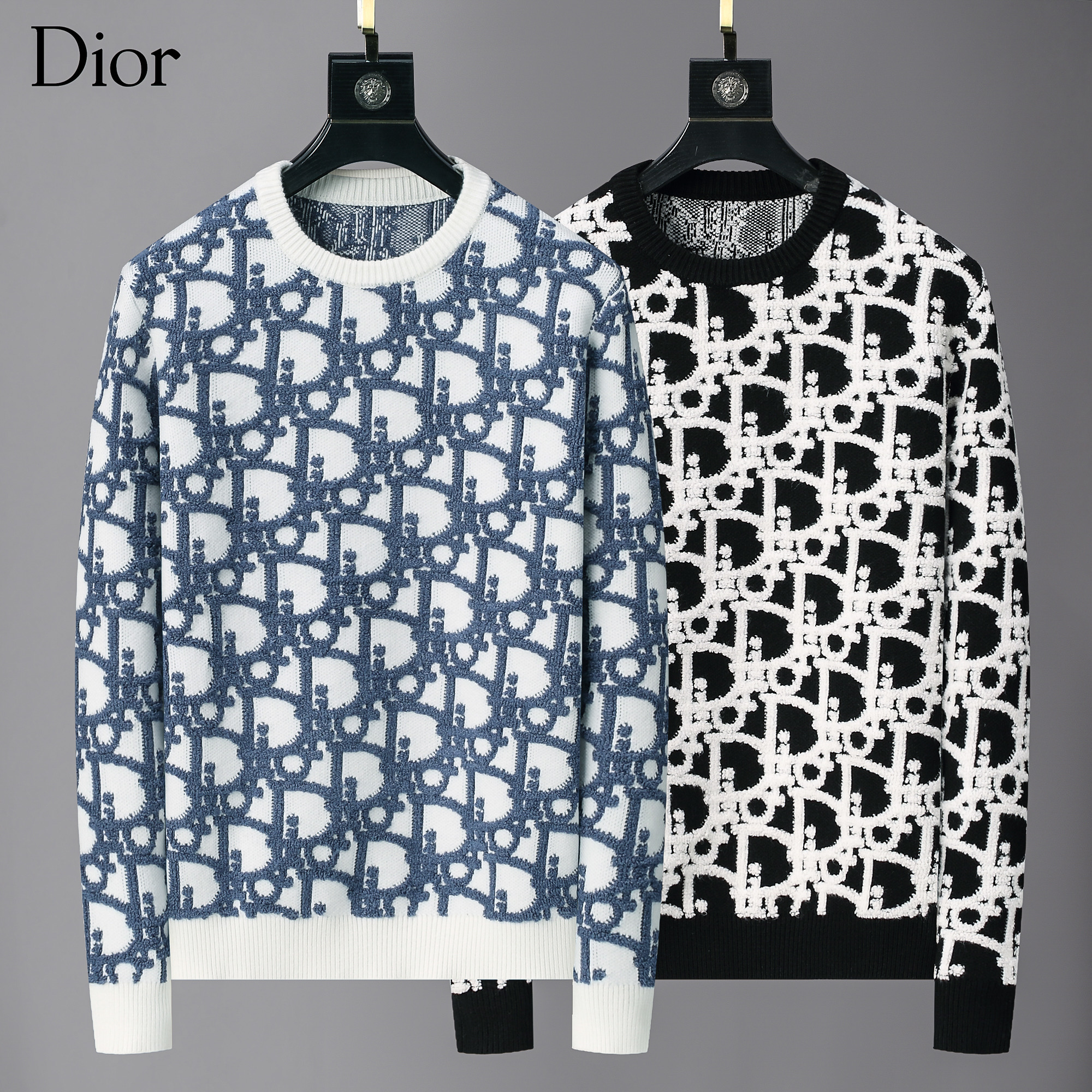 Cheap Dior Sweaters for Men in 230605, $65 USD- [IB230605] - Replica Dior Sweaters for Men
