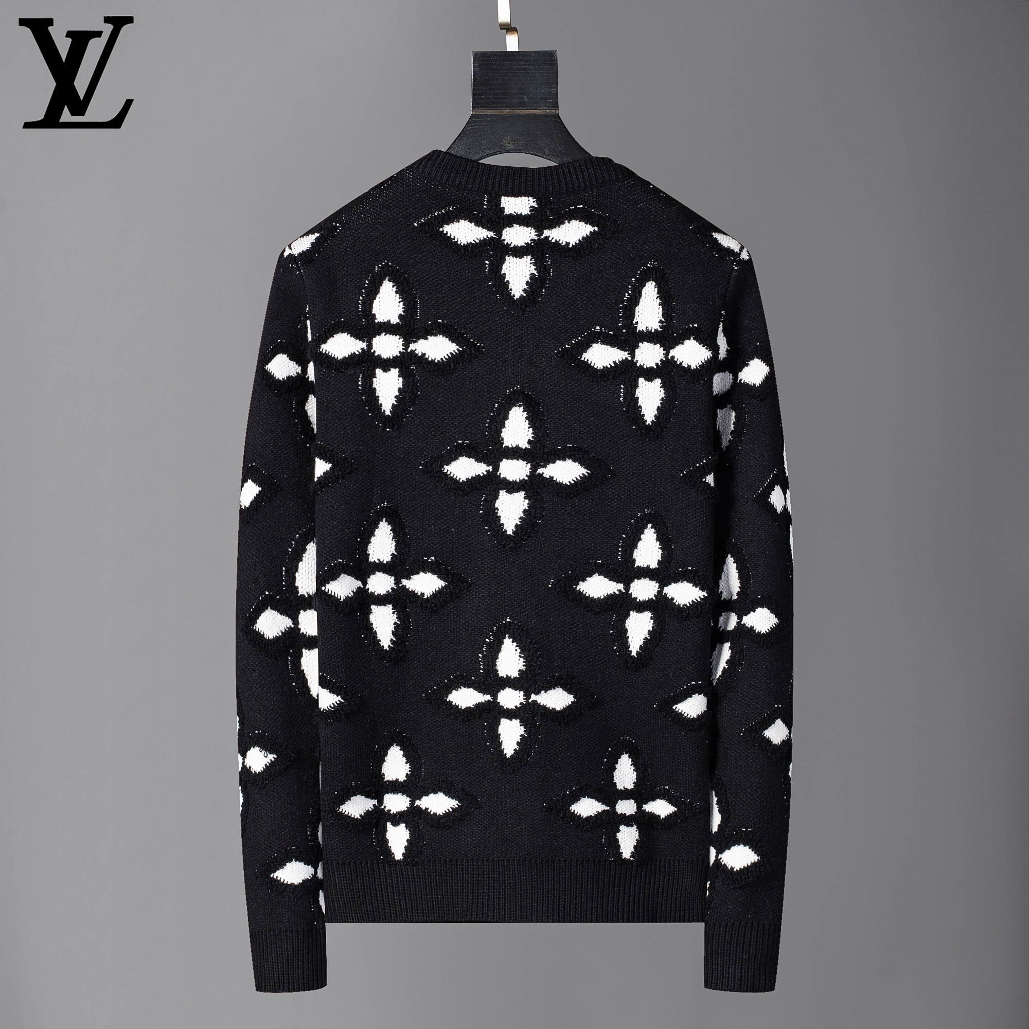 Cheap Louis Vuitton  Sweaters for Men in 230606, $65 USD- [IB230606] - Replica Louis Vuitton  Sweaters for Men