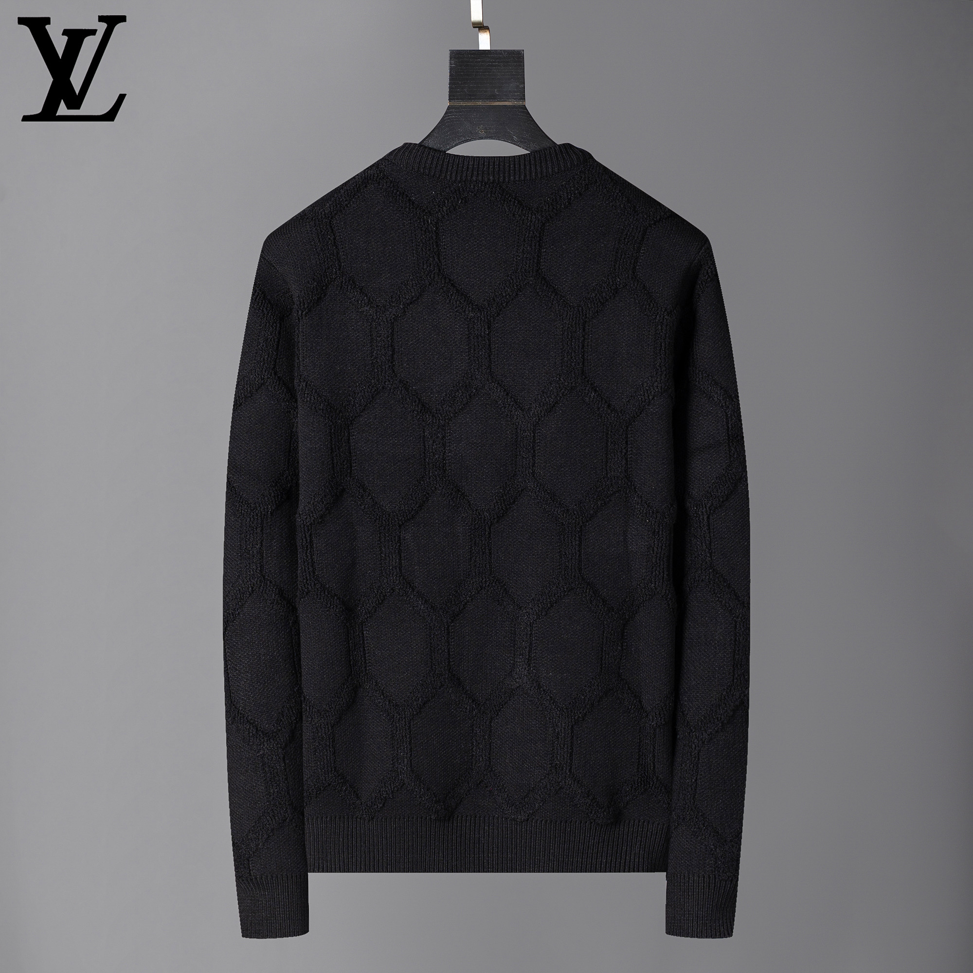Cheap Louis Vuitton  Sweaters for Men in 230607, $65 USD- [IB230607] - Replica Louis Vuitton  Sweaters for Men