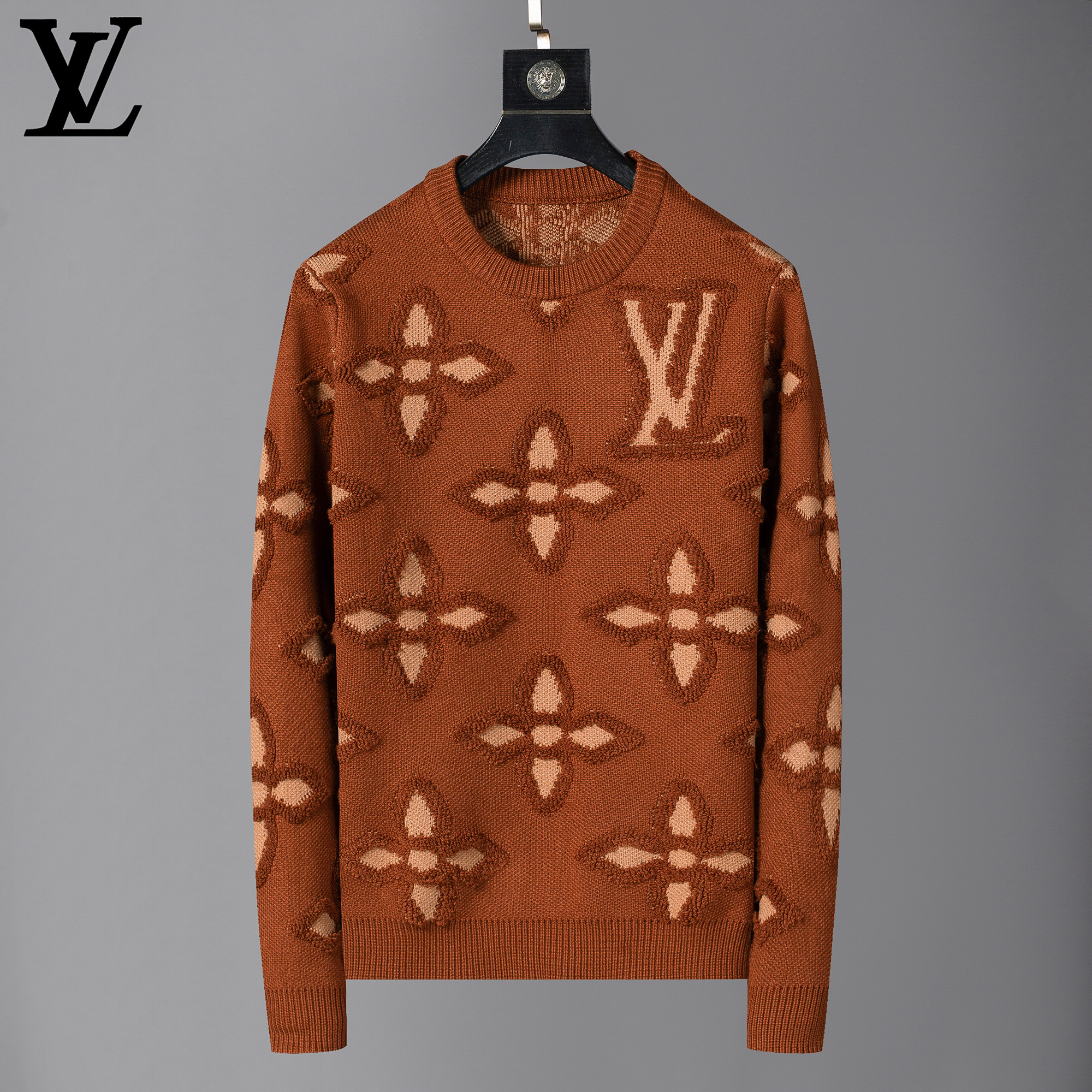 Cheap Louis Vuitton  Sweaters for Men in 230611, $65 USD- [IB230611] - Replica Louis Vuitton  Sweaters for Men