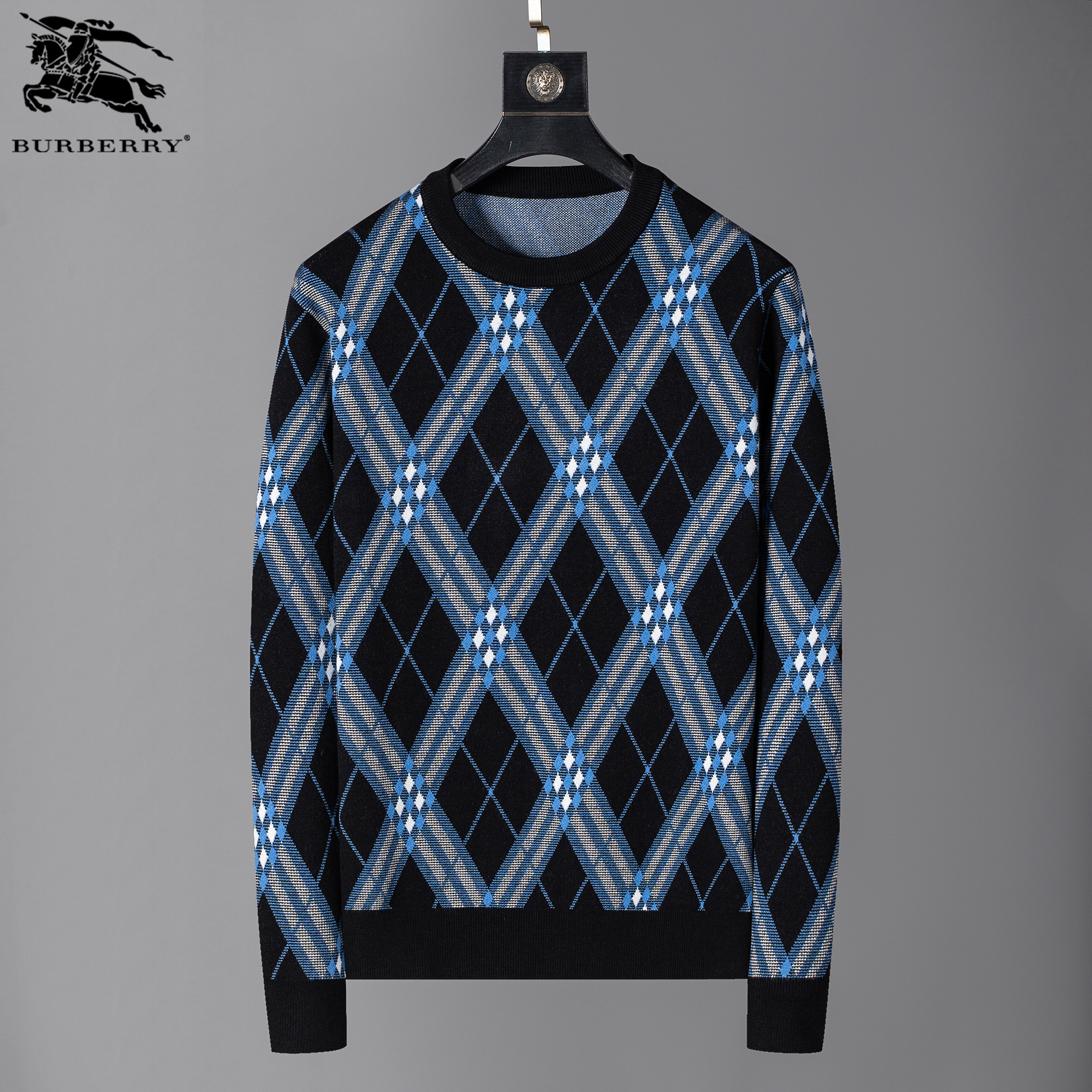 Cheap Burberry Sweaters for Men in 230617, $65 USD- [IB230617] - Replica Burberry Sweaters for Men