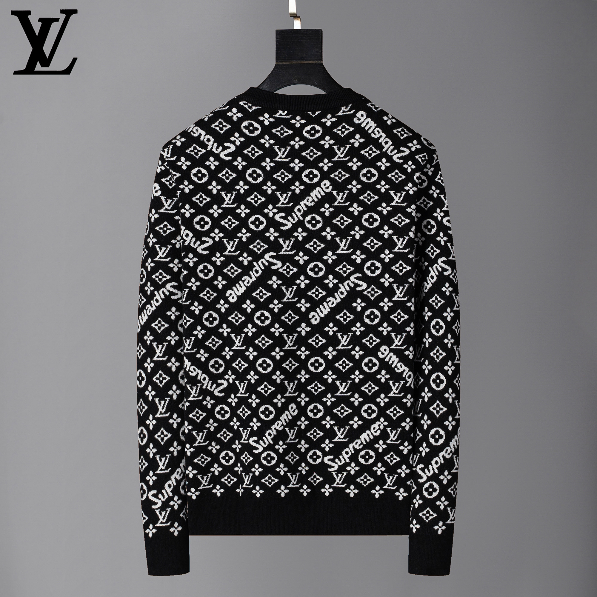 Cheap Louis Vuitton  Sweaters for Men in 230618, $65 USD- [IB230618] - Replica Louis Vuitton  Sweaters for Men