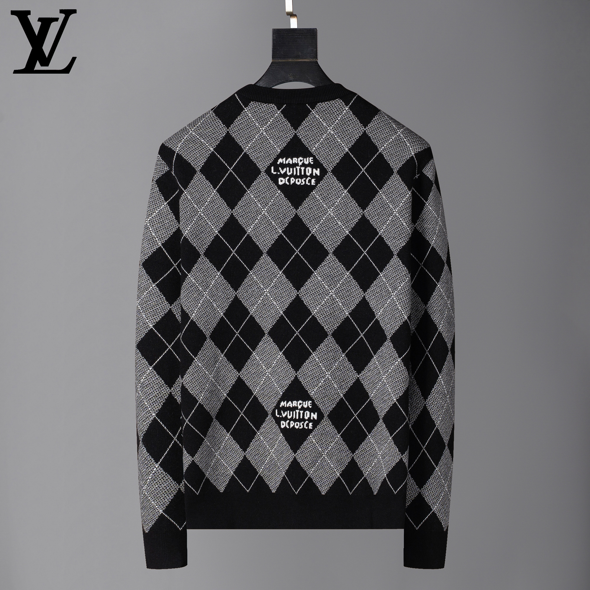 Cheap Louis Vuitton  Sweaters for Men in 230621, $65 USD- [IB230621] - Replica Louis Vuitton  Sweaters for Men