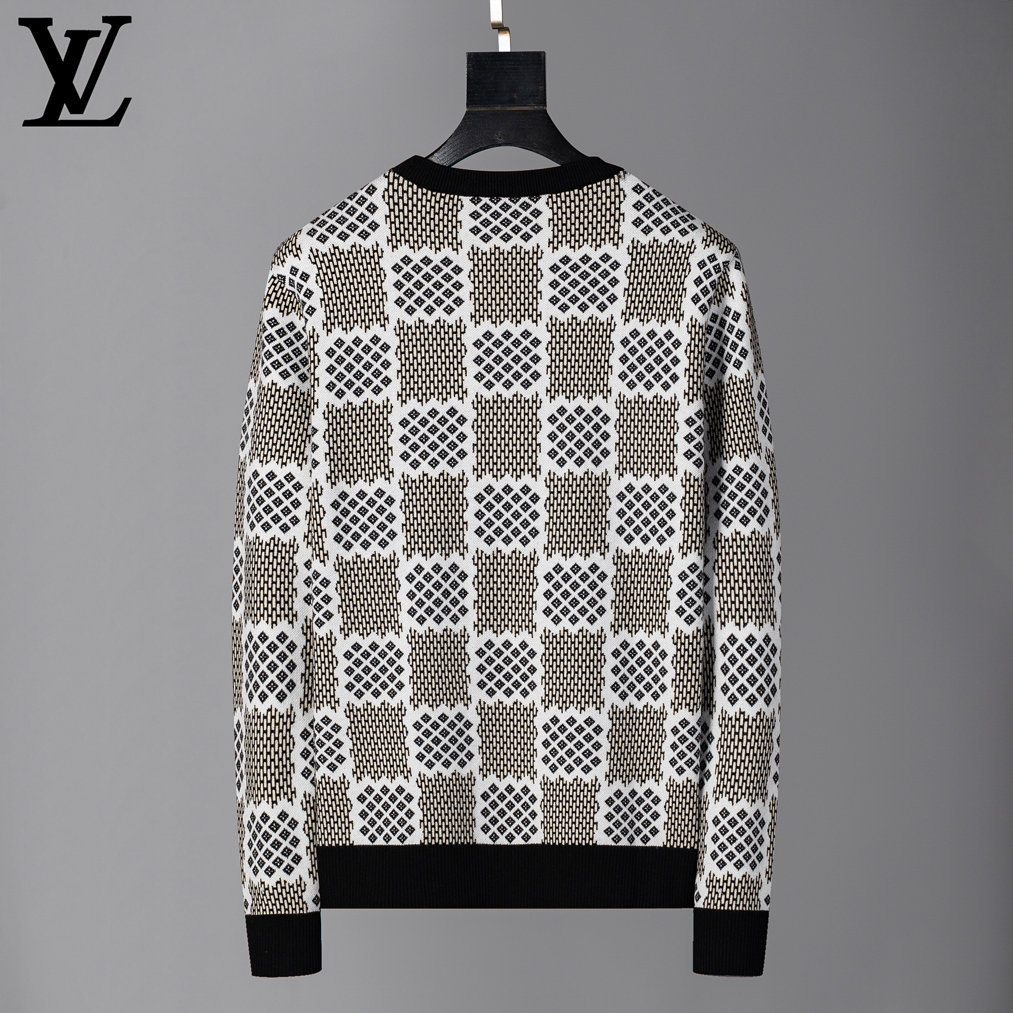 Cheap Louis Vuitton  Sweaters for Men in 230629, $65 USD- [IB230629] - Replica Louis Vuitton  Sweaters for Men