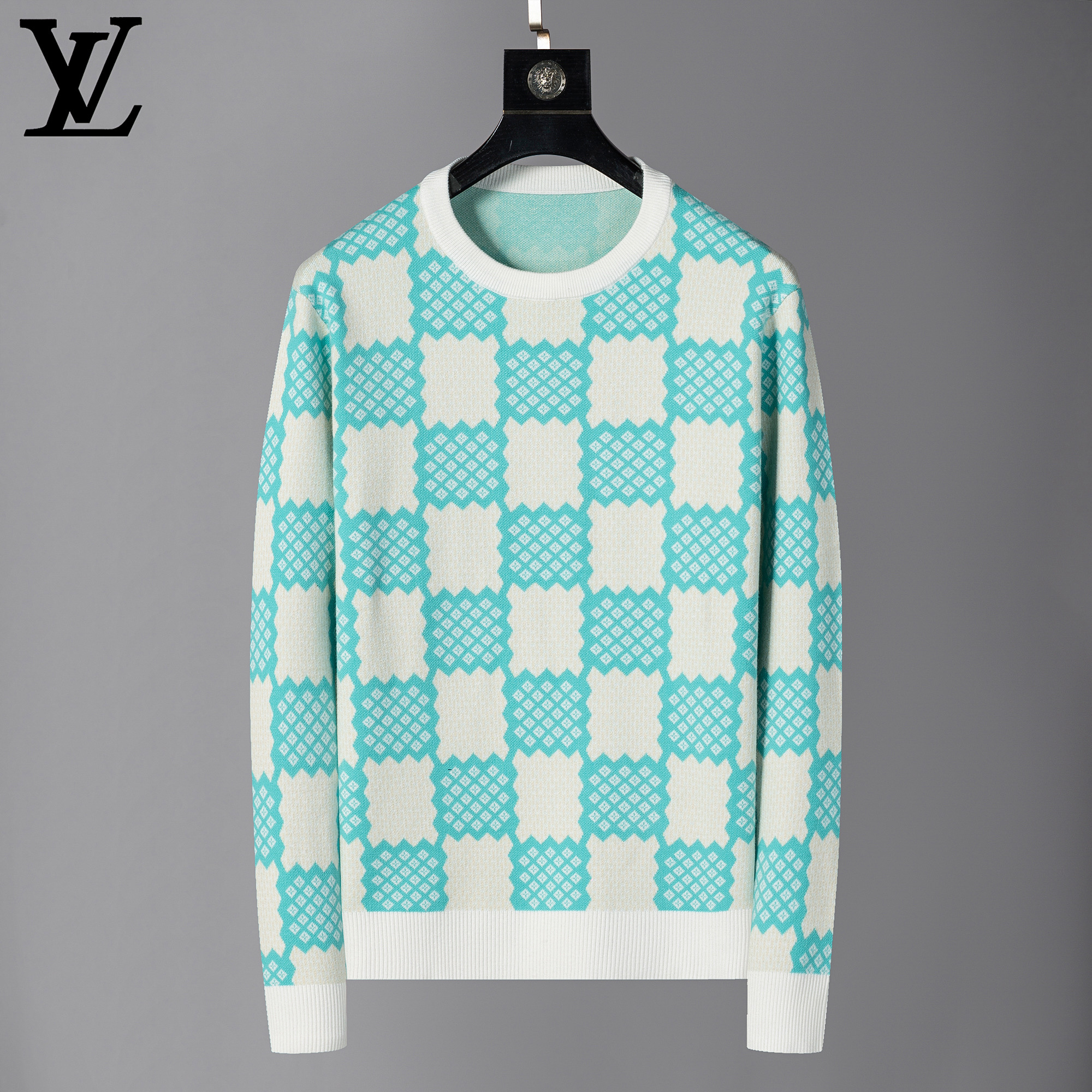 Cheap Louis Vuitton  Sweaters for Men in 230630, $65 USD- [IB230630] - Replica Louis Vuitton  Sweaters for Men