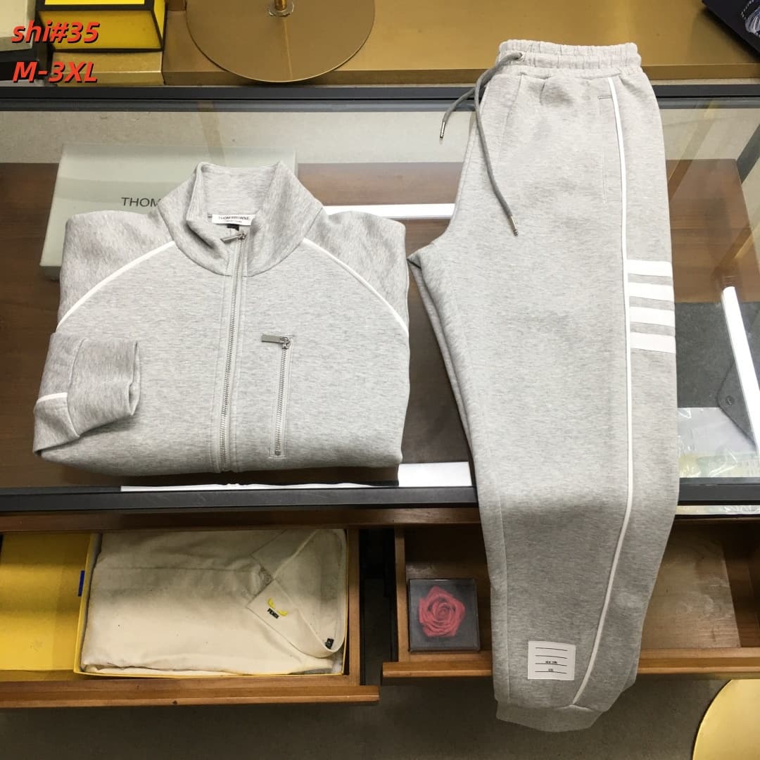 Cheap Thom Browne Tracksuits in 230660, $110 USD- [IB230660] - Replica Thom Browne Tracksuits
