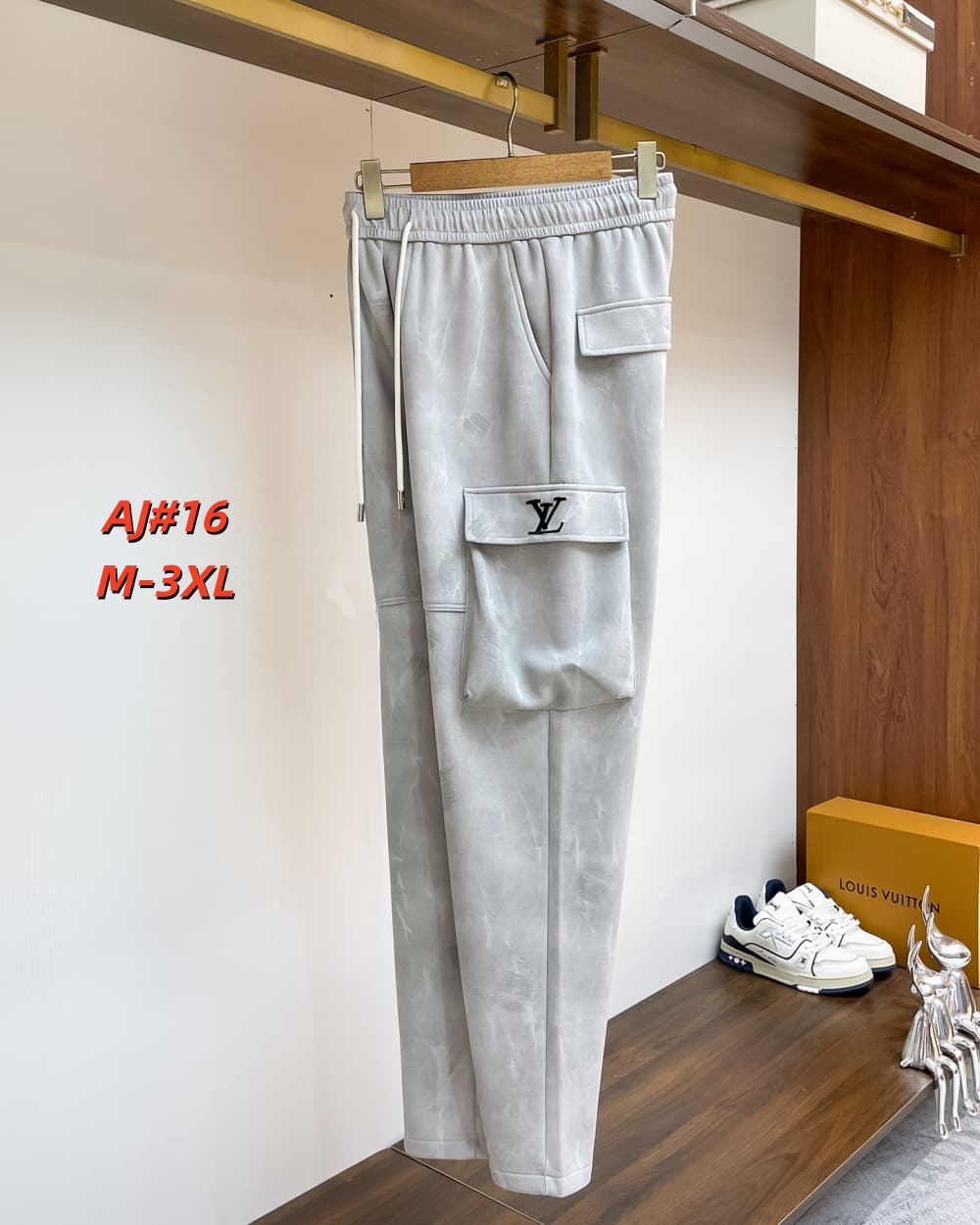 Cheap Louis Vuitton Pants for Men in 230664, $75 USD- [IB230664] - Replica Louis Vuitton Pants for Men